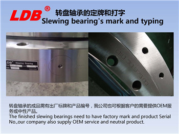 轉(zhuǎn)盤軸承的定牌和打字 轉(zhuǎn)盤軸承的定牌和打字